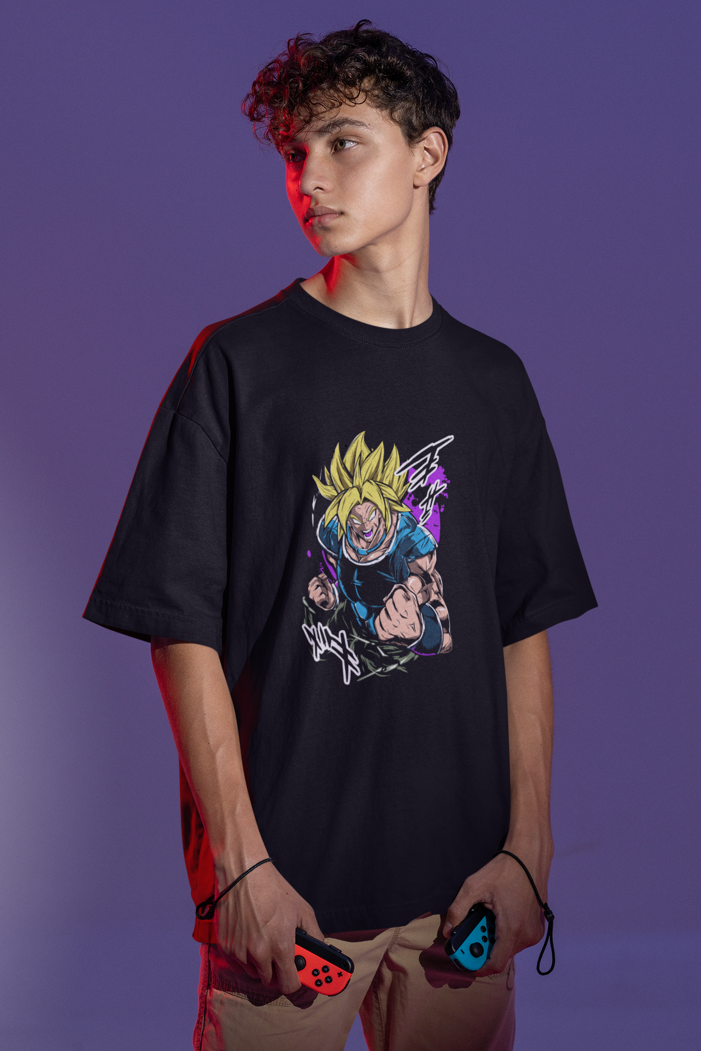 Dragon Ball Super Broly Unisex  Oversized T-Shirt